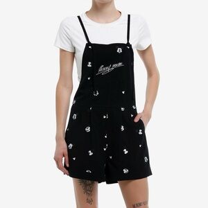 Her Universe Disney Mickey Mouse Linen Shortalls Her Universe Exclusive, Size M